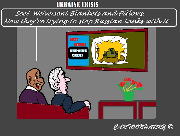Cartoon: Pillows and Blankets 1