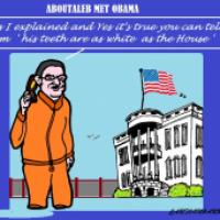 Mayor Rotterdam met Obama