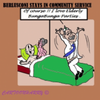 Bunga Berlusconi Busy