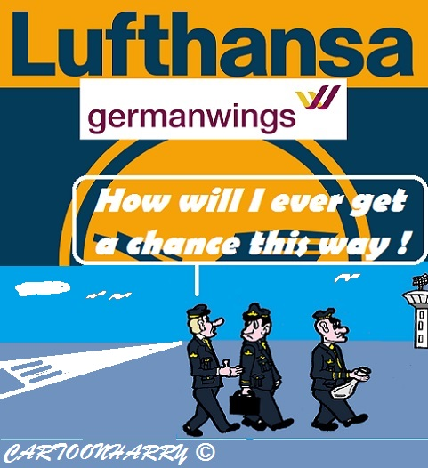 Cartoon: German Pilot Rule 1