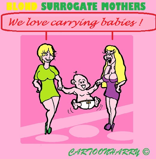 Cartoon: Surrogate Mothers 1