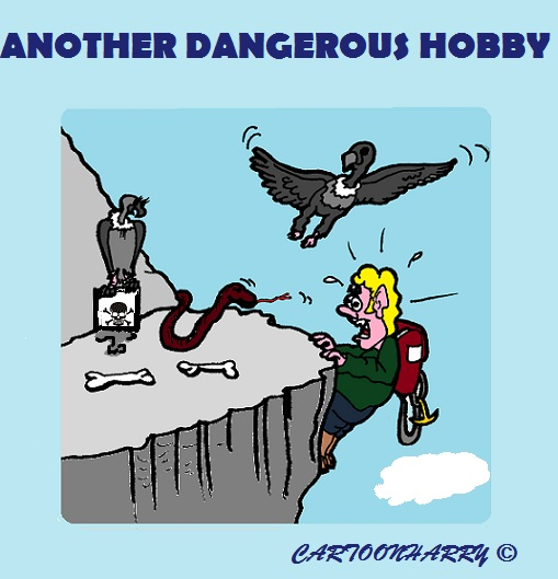 Cartoon: World Hobby Dangerous Hobby 1