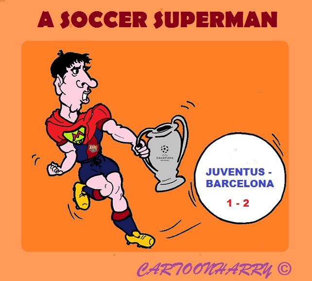 Caricature: Lionel Messi 1