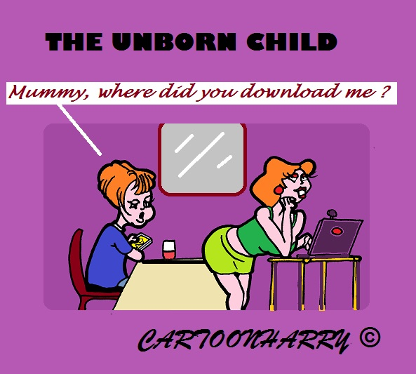 Cartoon: Internet Child 1