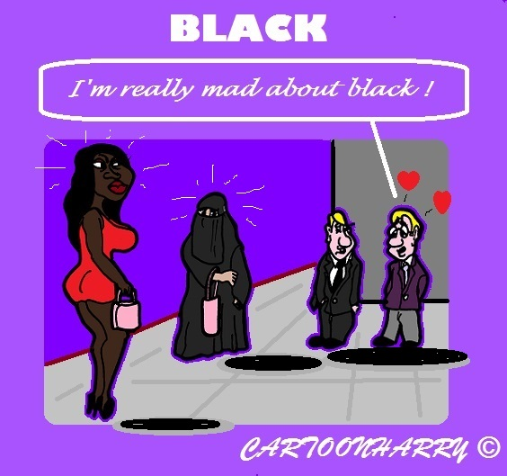 Cartoon: Black Lover 1