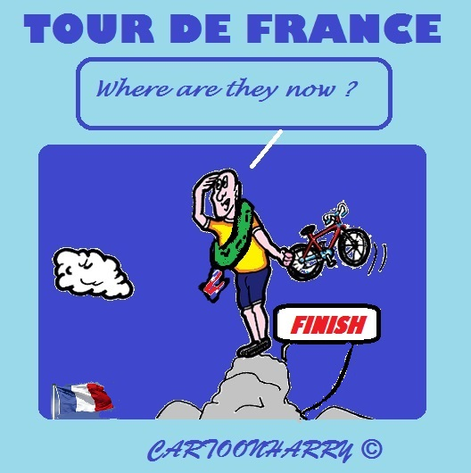 Cartoon: Tour de Froome 1