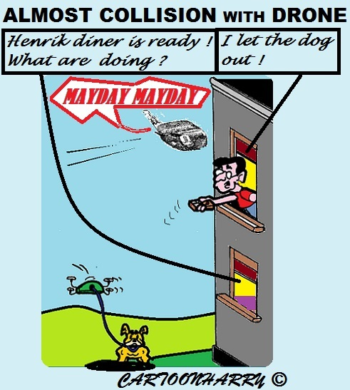 Cartoon: Dog Drone 1