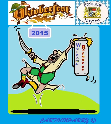 Cartoon: Oktoberfest 2015 1