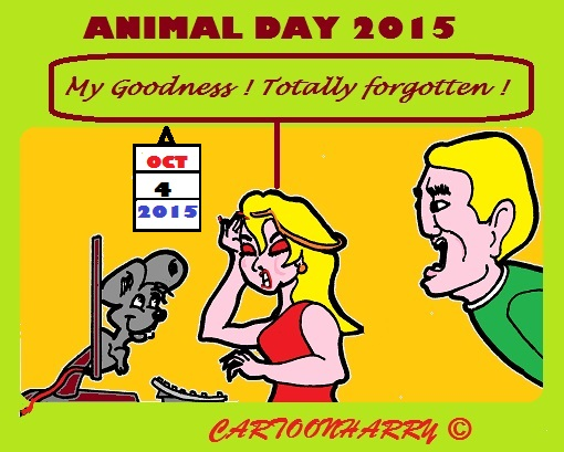 Cartoon: 2015 -04October Animal Day 1