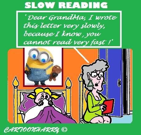Cartoon: Slow Talking 1