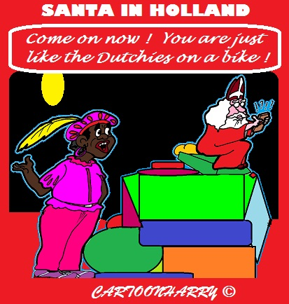 Cartoon: Santa at Work 1