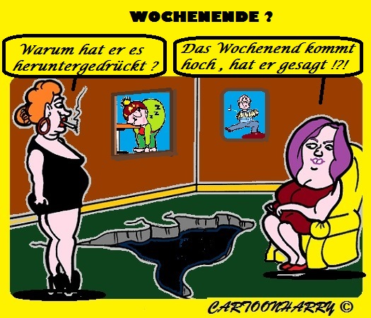 Cartoon: Wochende oder Nicht 1