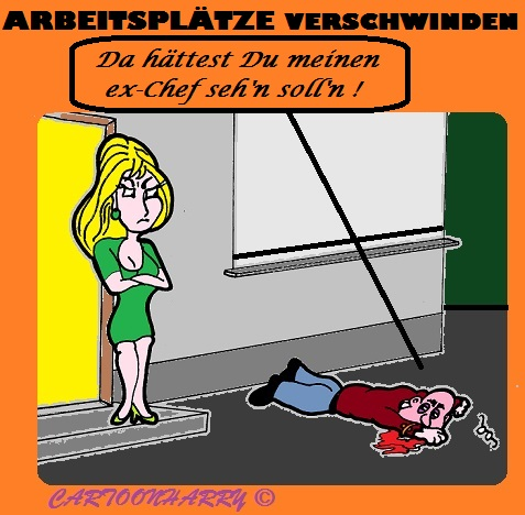Cartoon: Auf Wiedersehen 1