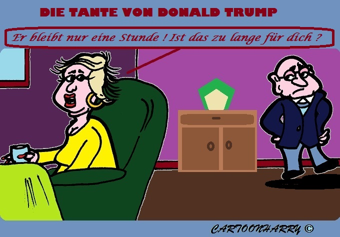 Cartoon: Donald Trump 1