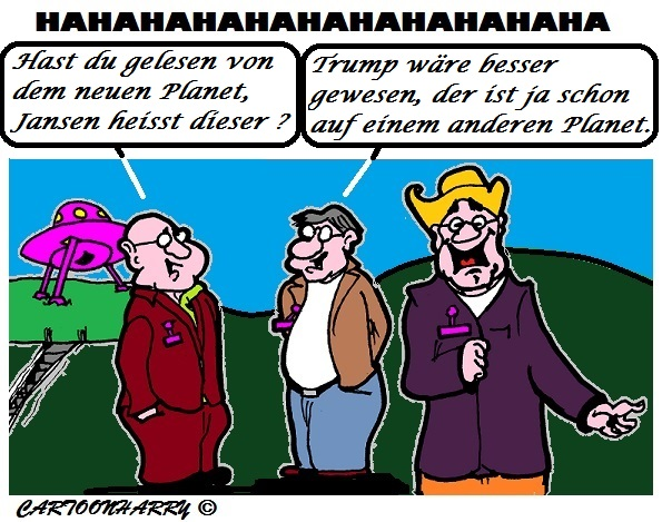 Cartoon: Planet Nahmen 1