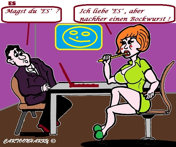 Cartoon: Was ist 'es' eigentlich? 1