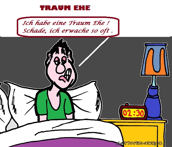 Cartoon: TraumEhe 1