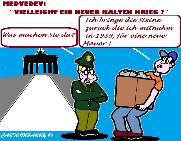 Cartoon: Neuer Kalter Krieg 1