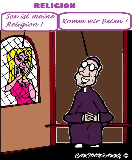 Cartoon: Lass uns Beten 1
