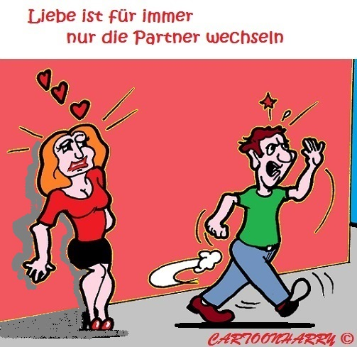 Cartoon: Liebeswechsel 1