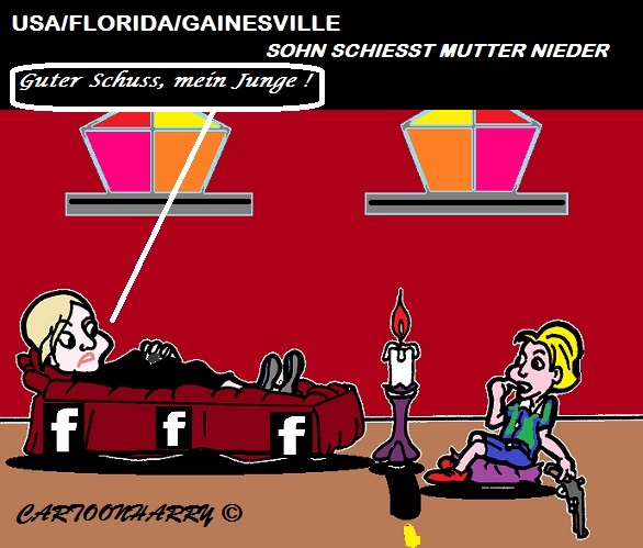 Cartoon: USA Waffen 1