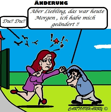 Cartoon: Die Änderung 1