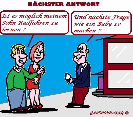 Cartoon: Immer Lehrer 1