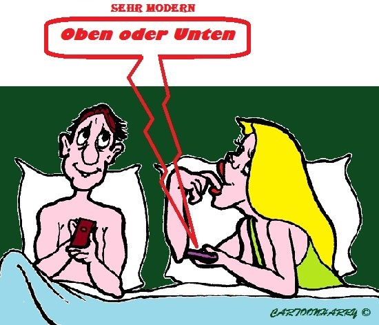 Cartoon: iPhone Gebrauch 1