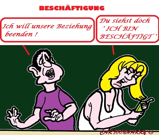 Cartoon: Beschäftigung 1
