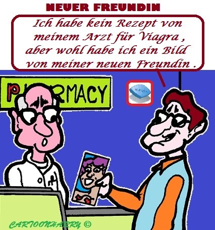 Cartoon: Neuer Freundin 1