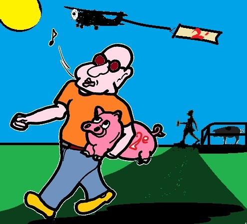 Comic: Holland 2nd Place in Pig Numbers 1