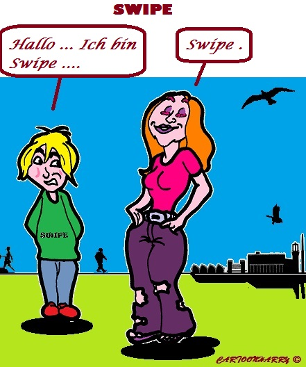 Cartoon: Der Name Lautet 1