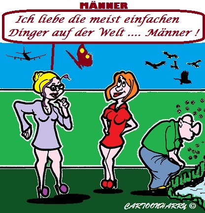 Cartoon: Einfache Dinger 1