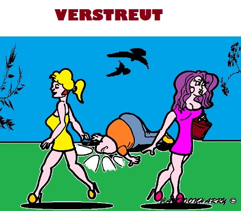 Cartoon: Verstreut 1