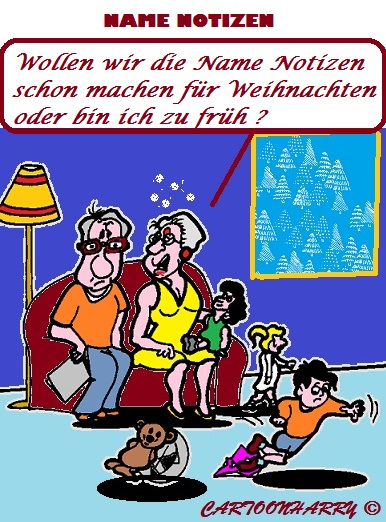 Cartoon: Frühe Weihnachten 1