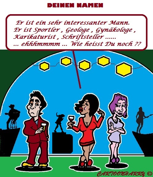 Cartoon: Sehr Interessant 1