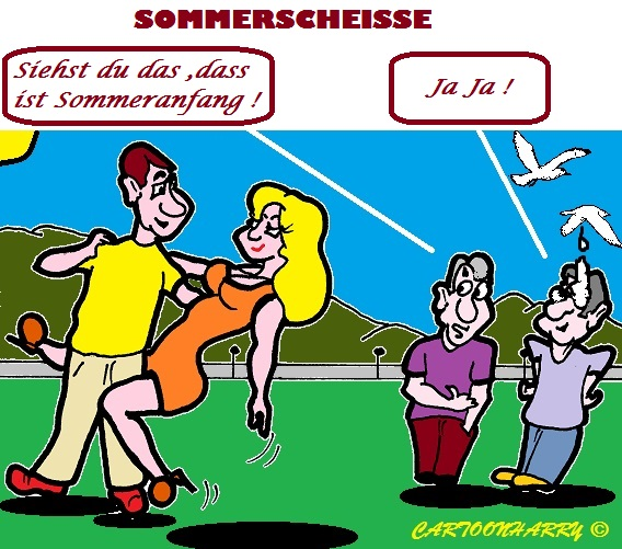 Cartoon: Sommer Scheisse 1