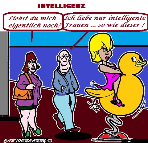 Cartoon: Intelligenz 1