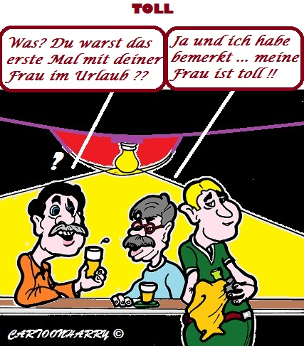 Cartoon: Eine Fantastische Frau 1