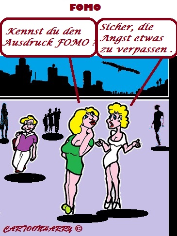 Cartoon: Angst 1