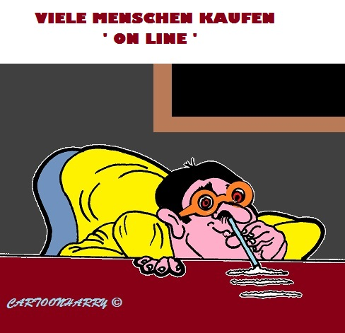 Cartoon: On Line Shopping 1