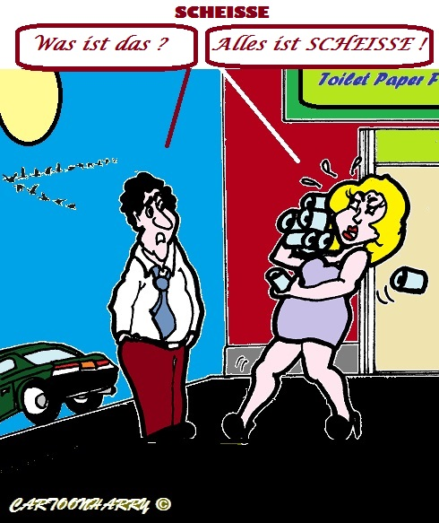 Cartoon: Einkauftag 1