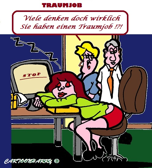 Cartoon: Traum-Job 1