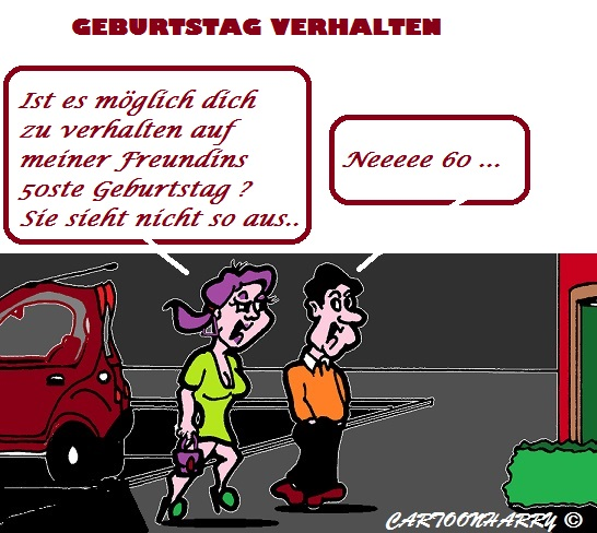Cartoon: Verhalten 1