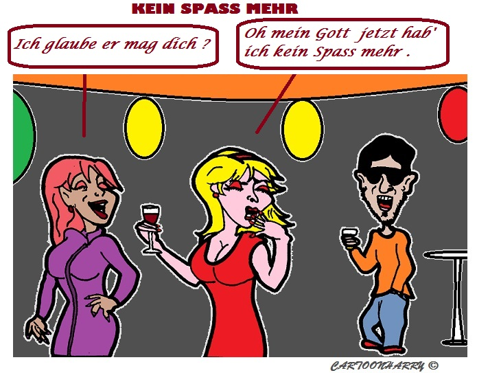 Cartoon: Mein Gott 1