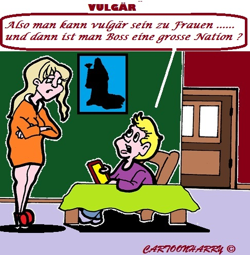 Cartoon: USA und Kinder 1