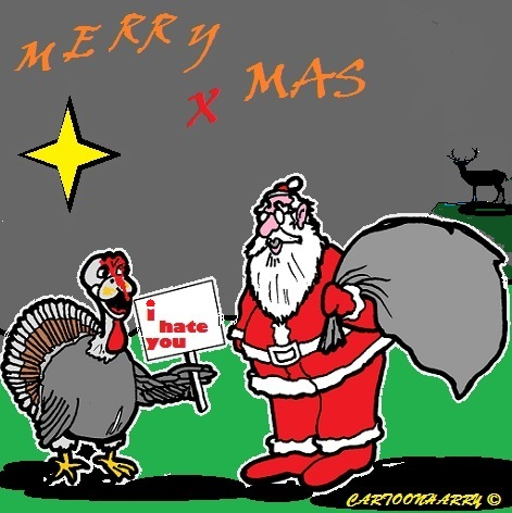 Cartoon: Frohe Weihnachten 1