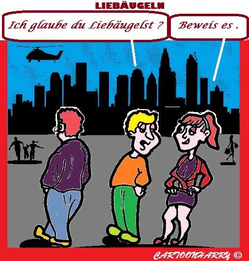 Cartoon: Flirt 1