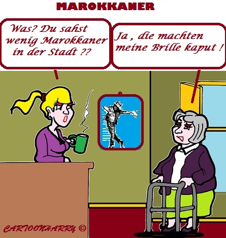 Cartoon: Marokkaner 1