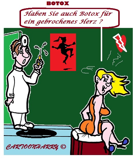 Cartoon: Gebrochenes Herz 1